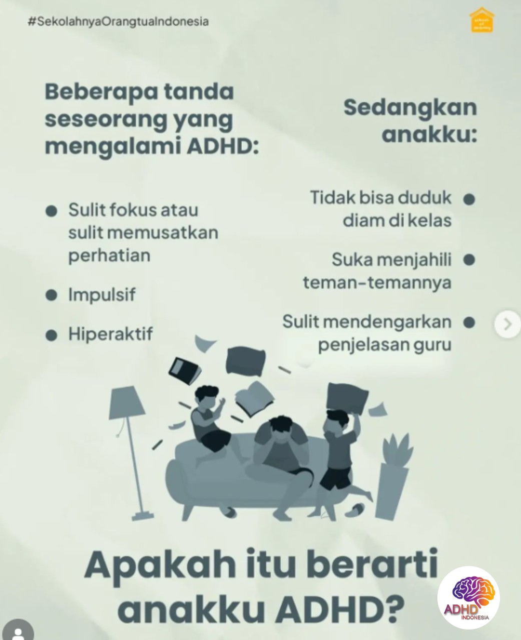 Ciri dan Gejala ADHD pada Anak Usia Dini di Kota Tomohon