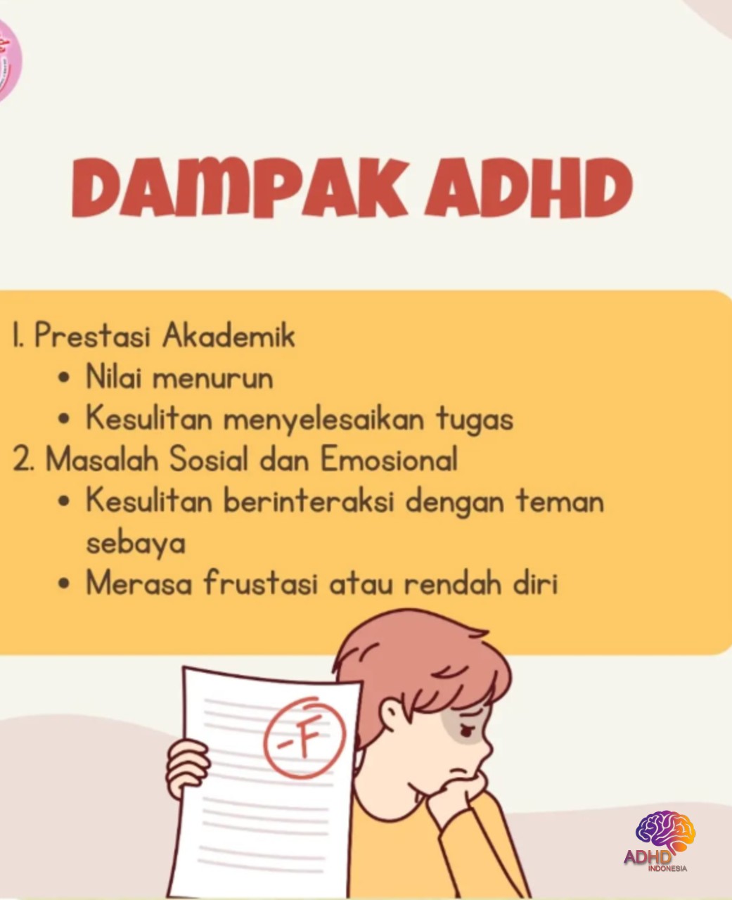 Dampak ADHD terhadap Proses Belajar Anak di Kota Tomohon