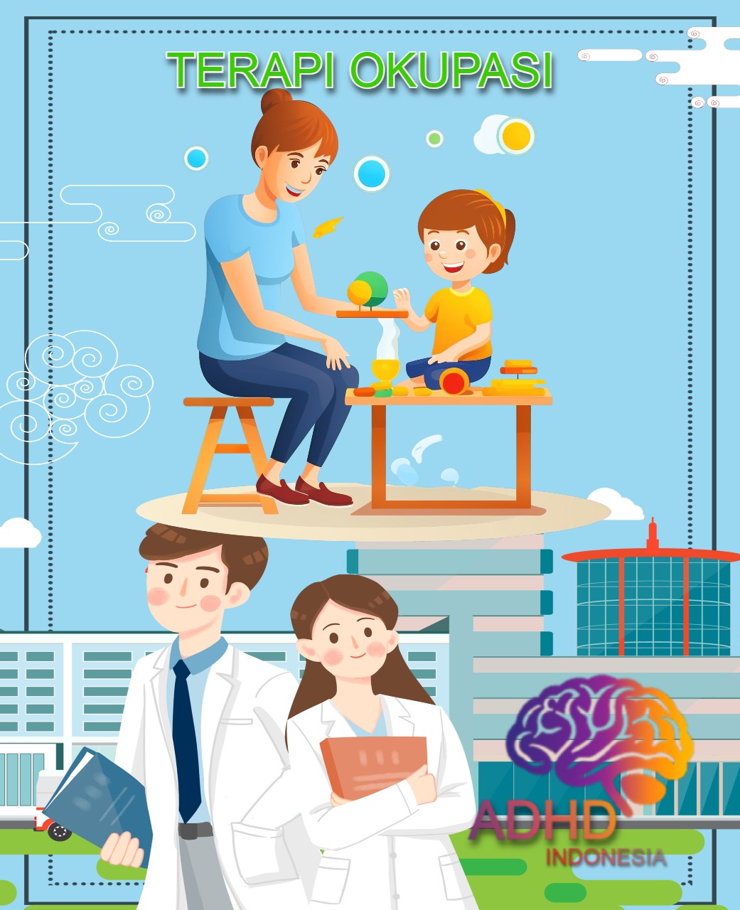 Rujukan untuk Terapi Okupasi untuk Anak ADHD Indonesia Kota Tomohon