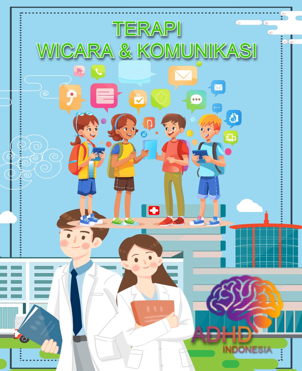 Mitra ADHD Indonesia Kota Tomohon untuk Terapi Wicara dan Komunikasi untuk Anak ADHD